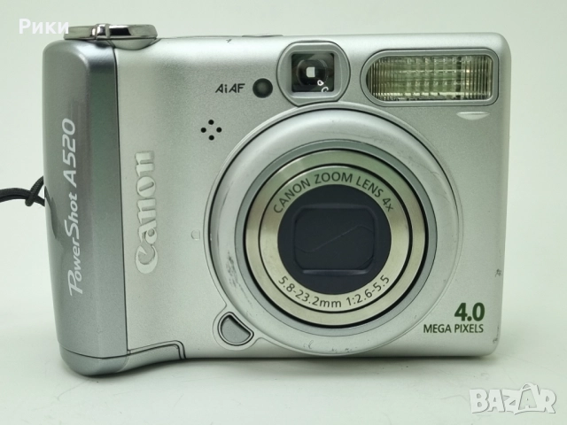 CANON PowerShot A 520 4MP Digital Camera 4xOptical Zoom , снимка 2 - Фотоапарати - 52742136