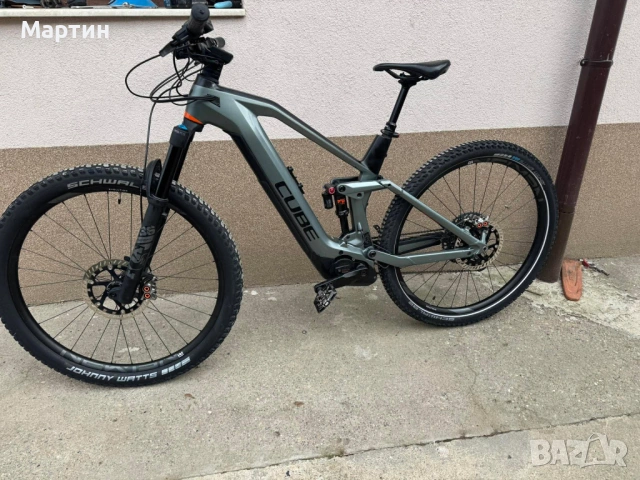 Карбонов Електрически велосипед 29 цола CUBE STEREO TM колело 