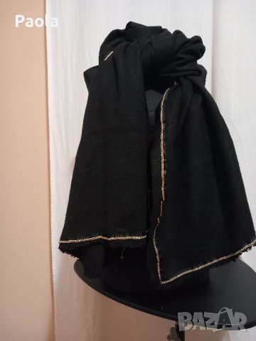 Ефектен голям шал Zara, снимка 7 - Шалове - 42796969