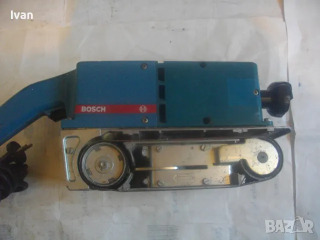 ЗА ЧАСТИ ЗА РЕМОНТ 950 ВАТА BOSCH ПРОФИ СИНЯ СЕРИЯ ГОЛЯМ ЕЛ. ЛЕНТОВ ШЛАЙФ БОШ, снимка 7 - Други инструменти - 50170228