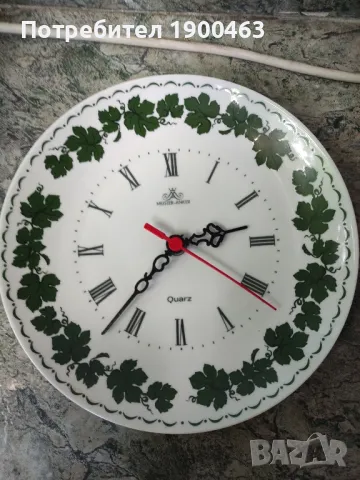 Meister Anker.Порцелан., снимка 3 - Стенни часовници - 50388907