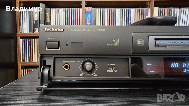 Technics SJ-MD100 с дистанционно управление, снимка 4 - Декове - 51682680