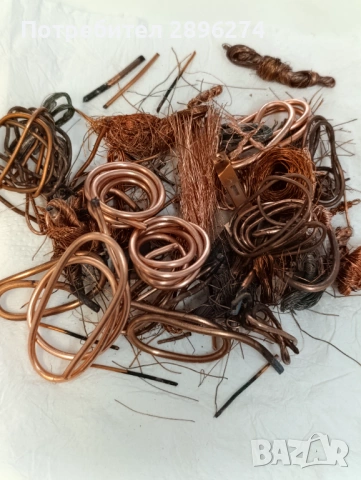 Медни отпадъци, на килограм