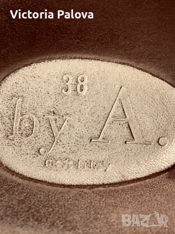 Скъпи златисти  сандали BY A.Италия, снимка 11 - Сандали - 36866398