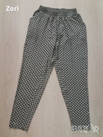 Летен панталон с ластик в талията  - ХЛ/2ХЛ/3ХЛ размер , снимка 1 - Панталони - 37762537