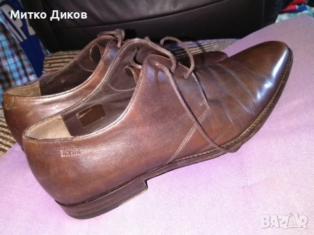 Tommy hilfiger маркови обувки естествена кожа №42 стелка 27см, снимка 7 - Ежедневни обувки - 40621980