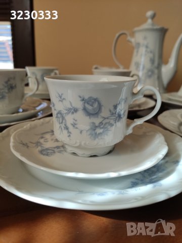 Порцеланов сервиз за чай и кафе Mitterteich Bavaria, снимка 7 - Антикварни и старинни предмети - 42880464