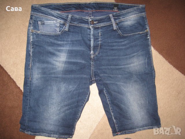 Къси дънки BUFFALO, LE TEMPS D. C.   мъжки,ХЛ, снимка 3 - Дънки - 37359548