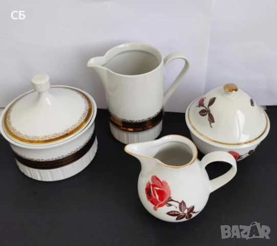 Порцеланови или керамични латиери, захарници и купи