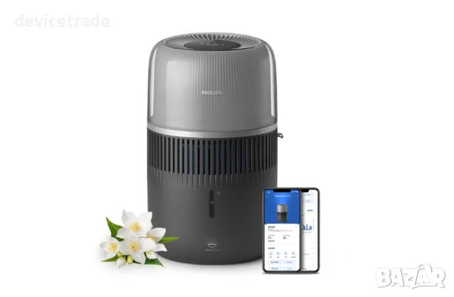 Овлажнител за въздух Philips серия 5000 HU5710/03, С технология NanoCloud, снимка 1