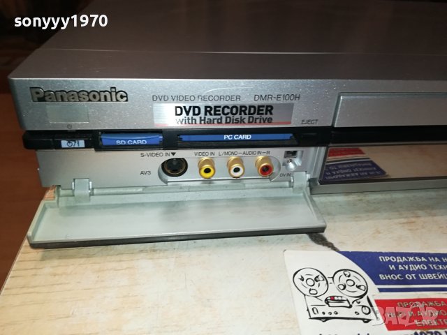 MADE IN JAPAN-PANASONIC HDD/DVD RECORDER 0511231131, снимка 15 - Плейъри, домашно кино, прожектори - 42860735