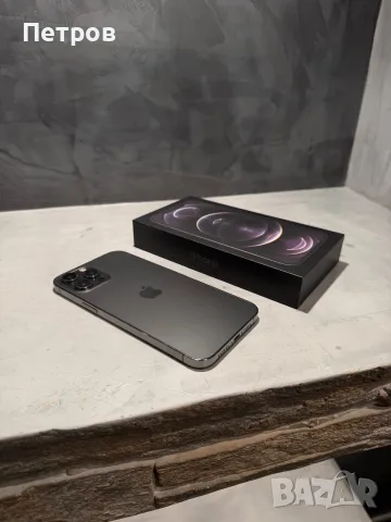 Перфектен Iphone 12 Pro Max 256 GB Graphite, снимка 4 - Apple iPhone - 56217658