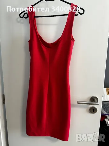 Дамска рокля корал , снимка 4 - Рокли - 47492538