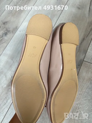 Пантофки H&M 40номер , снимка 4 - Дамски ежедневни обувки - 56050012