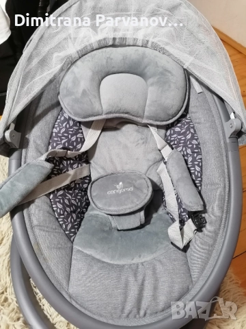 ISWING Електрическа бебешка люлка CANGAROO , снимка 7 - Детски люлки - 51785761