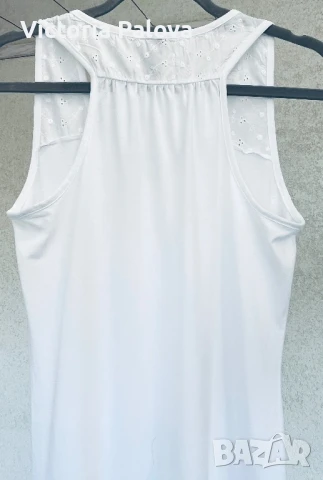  Лятна бяла рокля KAZO индийски премиум бранд, снимка 7 - Рокли - 51275305