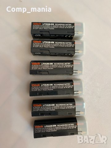 6 бр. батерии и зарядно JVC, снимка 2 - Батерии, зарядни - 30656357