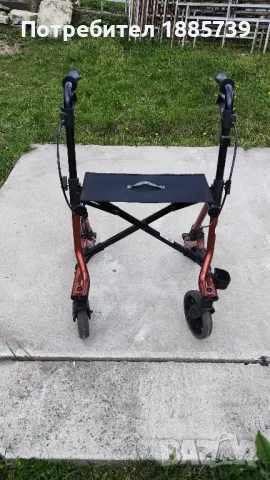 Алуминиева проходилка/ролатор/, снимка 2 - Ролатори - 48948148