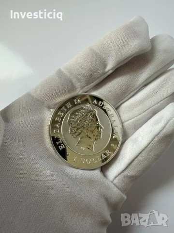 Инвестиционна Сребърна Монета 1oz Australian Kookaburra, снимка 2 - Нумизматика и бонистика - 55876636