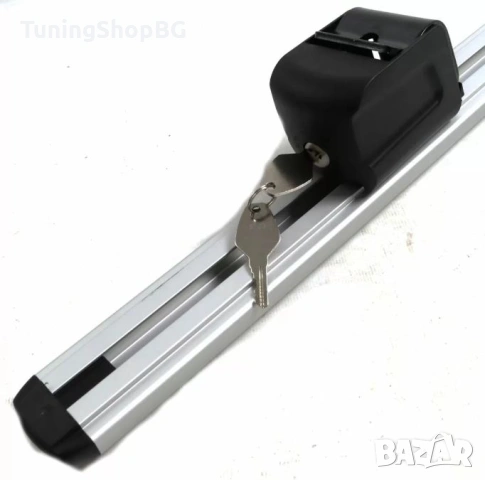 Греди напречни за багажник за кола напречни за фабрични резби на покрива, 120см, с ключ, снимка 5 - Аксесоари и консумативи - 54043272