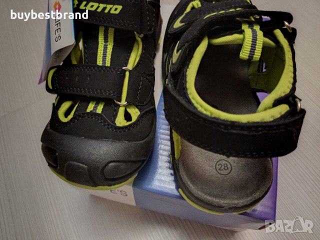 Lotto Marsh номера 25; 31; 33 Оригинални Детски Сандали, снимка 6 - Детски сандали и чехли - 36914709