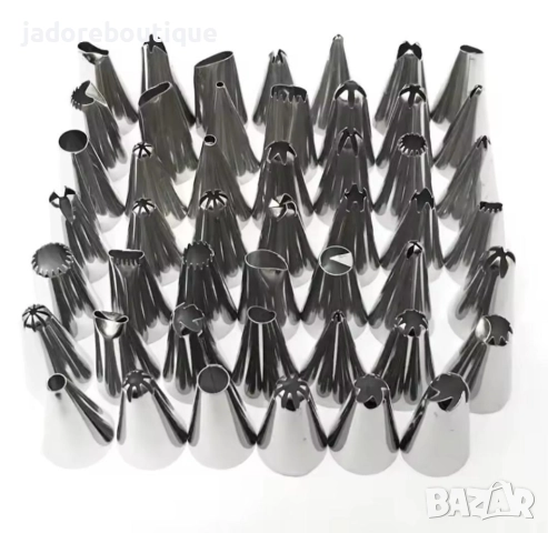 48 бр/к-кт Накрайници за пош различни видове, снимка 2 - Аксесоари за кухня - 28250646