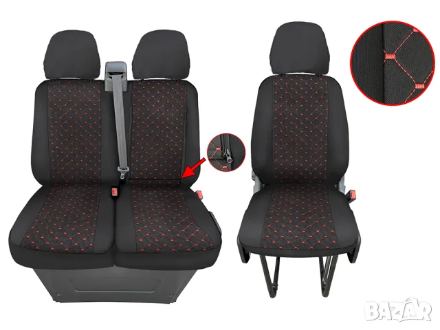 Капитонирана тапицерия за Iveco Daily 2+1 след 2018
