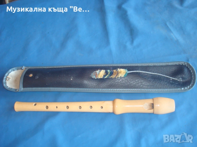 Флейта с калъф и шомпол