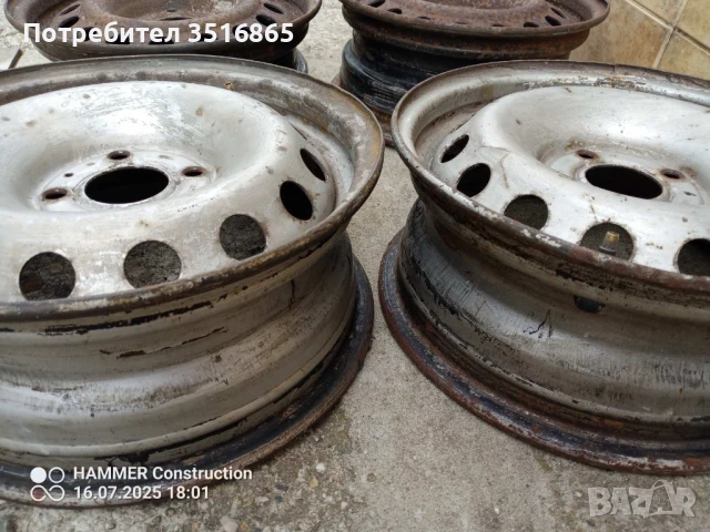 ОТ Рено Канго 97г.,  14 цола ЕТ36