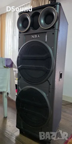 Активна караоке тонколона MBA SA-8806A с микрофони