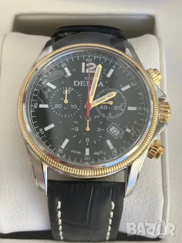 Delma Chronograph San Marino Swiss Made, снимка 8 - Мъжки - 56038326
