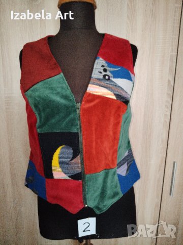 women's vest, дамски елек ръчна изработка, уникат, снимка 1 - Елеци - 44184285
