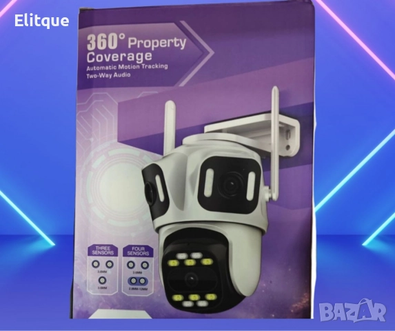 Камера за видеонаблюдение , 2CPU, 360 градуса , 2way audio, снимка 3 - Камери - 52840395