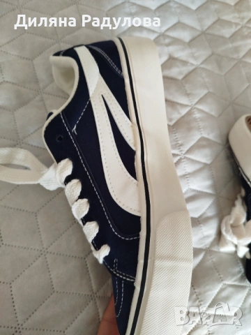 Тъмносини кецове - размер 39, снимка 7 - Кецове - 54144846