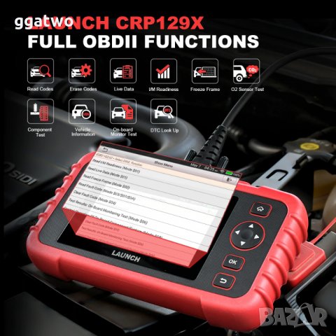 Автомобилна диагностика LAUNCH CRP129X, снимка 8 - Аксесоари и консумативи - 31961418