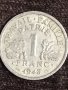 1 франк Франция 1943, снимка 1 - Нумизматика и бонистика - 35070410