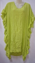 Плажна рокля с къдрички в свободна кройка, универсален размер - различни цветове, снимка 1