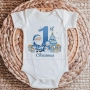 Бебешко боди My first Christmas, снимка 1