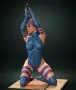 Marvel X - men Mystique, Storm, Psyloke resign statues, снимка 8