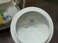Стар порцелан Чехословакия чайник захарница , снимка 8