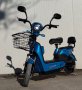 Електрически скутер 350W 20Ah батерия модел MK-K син цвят, снимка 2