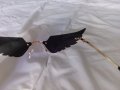 Слънчеви очила във формата на криле, снимка 4
