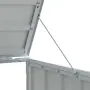 vidaXL Навес за един кош за боклук, Кафяв, 72x81x115 см, стомана, снимка 10