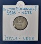 Монета Италия - 50 Чентесими 1863 г. Виктор Емануел II, снимка 1 - Нумизматика и бонистика - 31097130