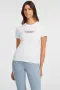 Бяла тениска Guess Jeans размер ХЛ, снимка 2