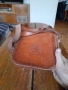 Стара дамска кожена чанта #24, снимка 4