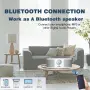 Преносим CD плейър WISCENT с Bluetooth Boombox, FM радио, стерео звук, USB, 3.5 мм AUX , снимка 3