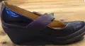 Clarks ‘Unstructured’- кожа, лачени, лилави - № 40, снимка 2