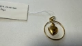 Златна висулка 0.70гр., снимка 2