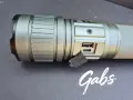 Мощен LED алуминиев фенер COBA CB-G910,TG WICK 3000m 3000м, снимка 7